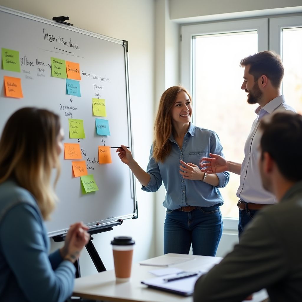 Agile methodology consulting session