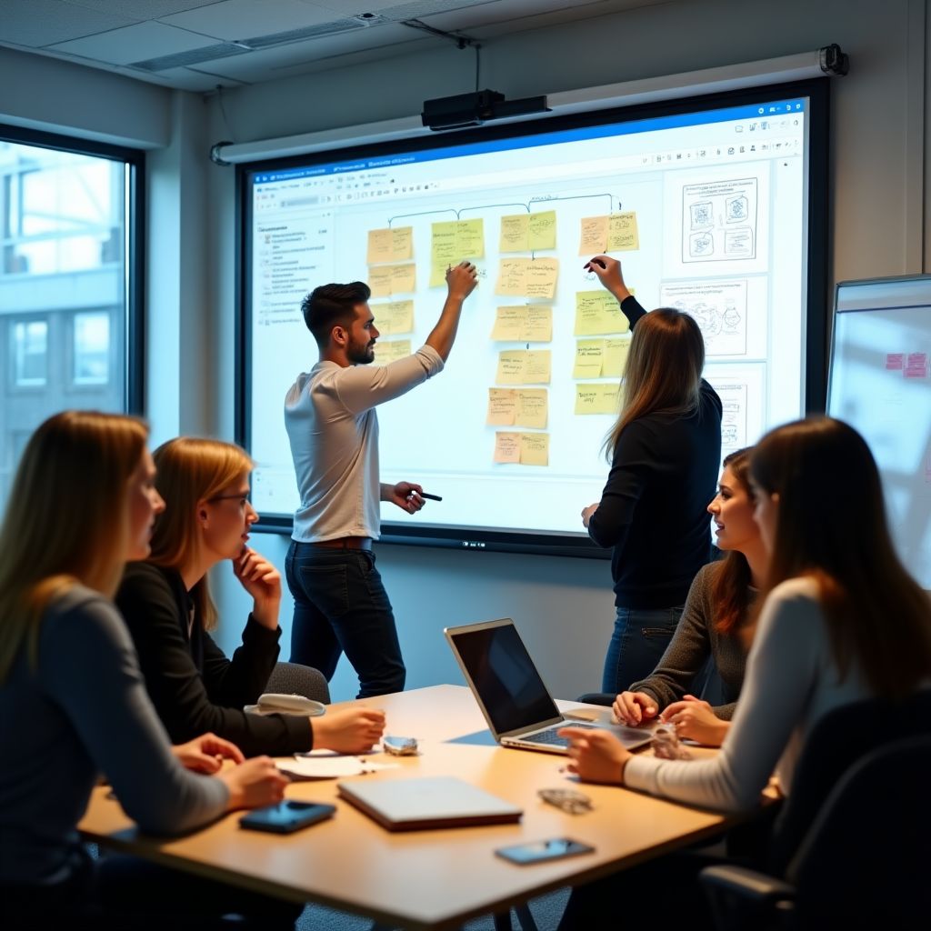 Team collaboration session